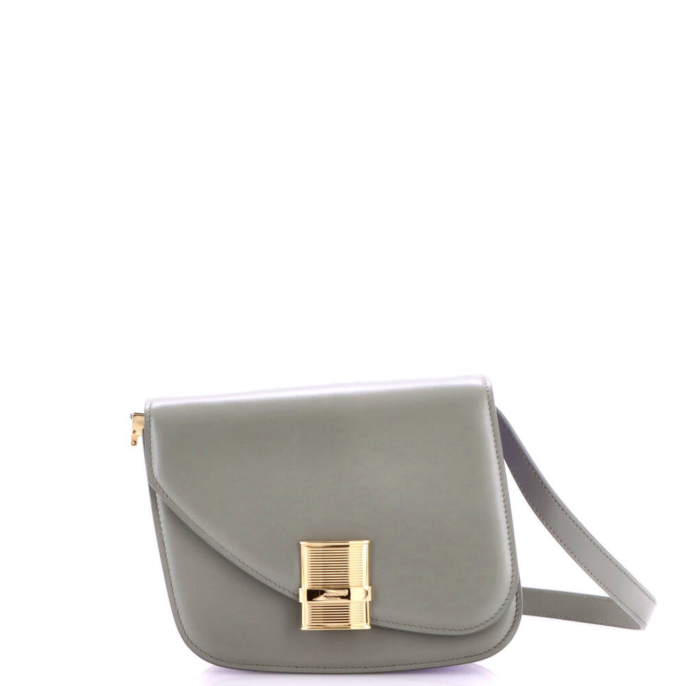 Salvatore Ferragamo Small Fiamma Crossbody Bag